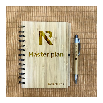 Custom Bamboo Notebook Printing 30