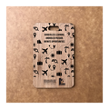 Custom Bamboo Luggage Tag 13