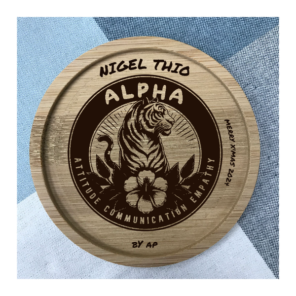 Custom Bamboo Coaster Printing 16