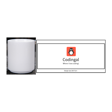 Custom Ceramic Coffee Mugs 02(250ml)