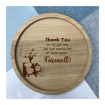 Custom Bamboo Coaster Printing 16
