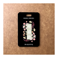 Custom Bamboo Luggage Tag 13