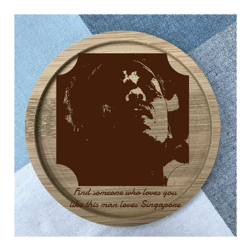 Custom Bamboo Coaster Printing 16