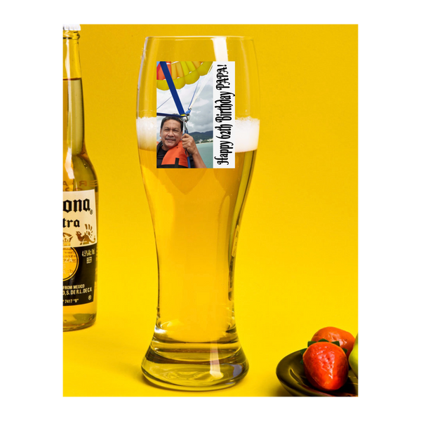 Custom Beer Glass Mug Printing 01