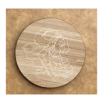 Custom Bamboo Coaster Printing 09