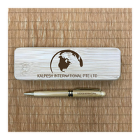 Custom Bamboo Ball Pen Printing 40