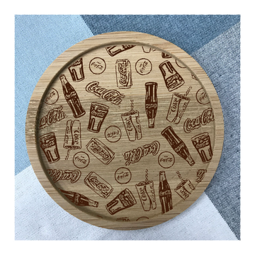 Custom Bamboo Coaster Printing 16