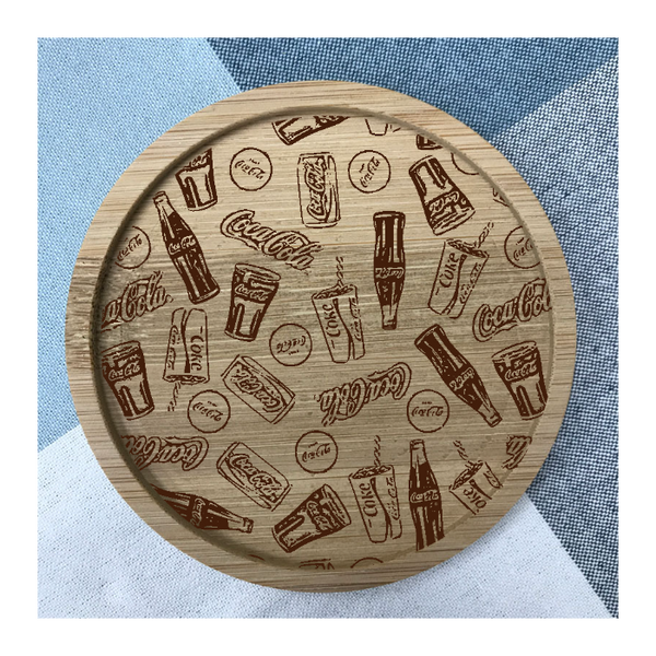 Custom Bamboo Coaster Printing 16