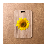 Custom Bamboo Luggage Tag 13