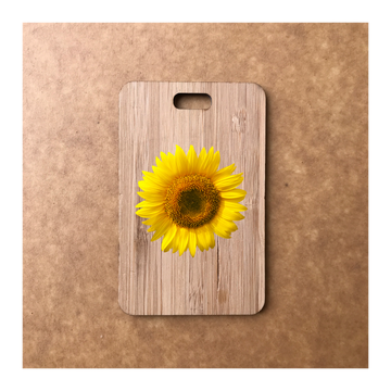 Custom Bamboo Luggage Tag 13