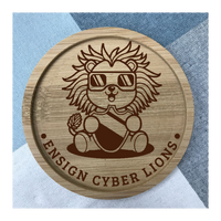 Custom Bamboo Coaster Printing 16