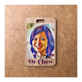 Custom Bamboo Luggage Tag 13
