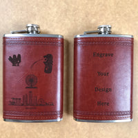 Custom wine flask 02