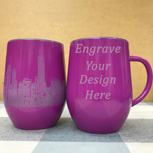 Custom double wall stainless steel cup printing 02a