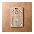 Custom Bamboo Luggage Tag 13