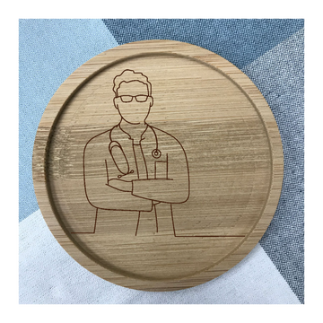 Custom Bamboo Coaster Printing 16