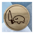 Custom Bamboo Coaster Printing 16