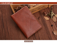 Custom Genuine Leather Passport holder 01