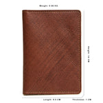 Custom Genuine Leather Passport holder 01