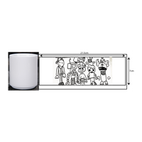 Custom Ceramic Coffee Mugs 02(250ml)