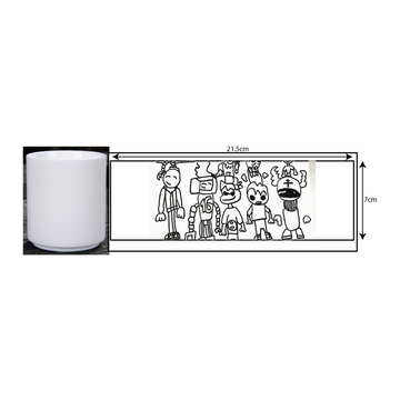 Custom Ceramic Coffee Mugs 02(250ml)