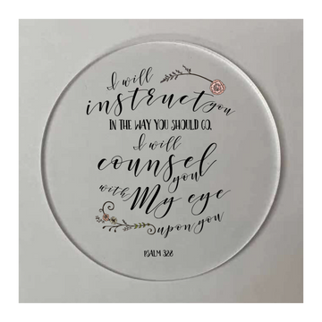 Custom Acrylic Coaster 01
