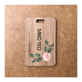 Custom Bamboo Luggage Tag 13