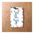 Custom Bamboo Luggage Tag 13