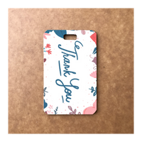 Custom Bamboo Luggage Tag 13