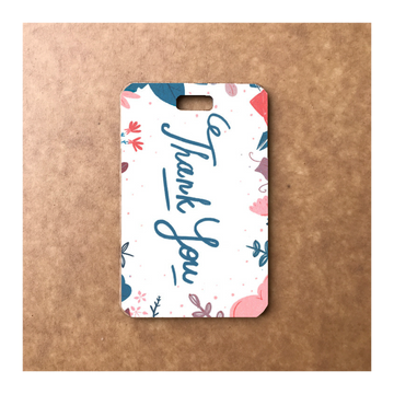 Custom Bamboo Luggage Tag 13
