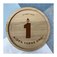 Custom Bamboo Coaster Printing 16