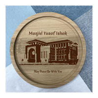 Custom Bamboo Coaster Printing 16