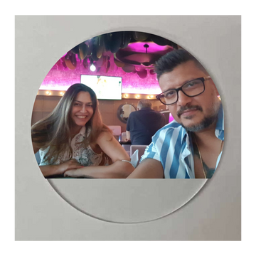 Custom Acrylic Coaster 01