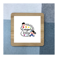 Custom Bamboo Coaster Printing 08