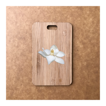 Custom Bamboo Luggage Tag 13