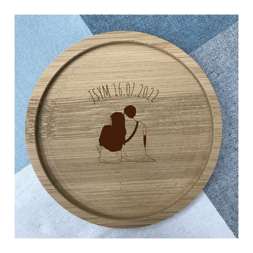 Custom Bamboo Coaster Printing 16