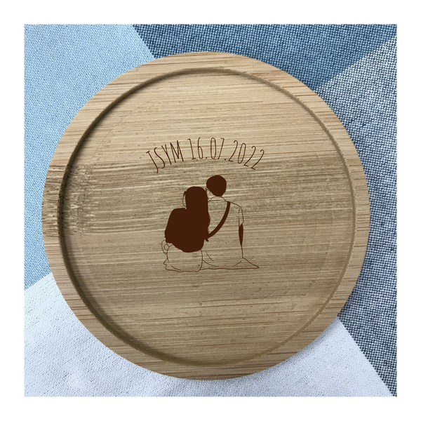 Custom Bamboo Coaster Printing 16