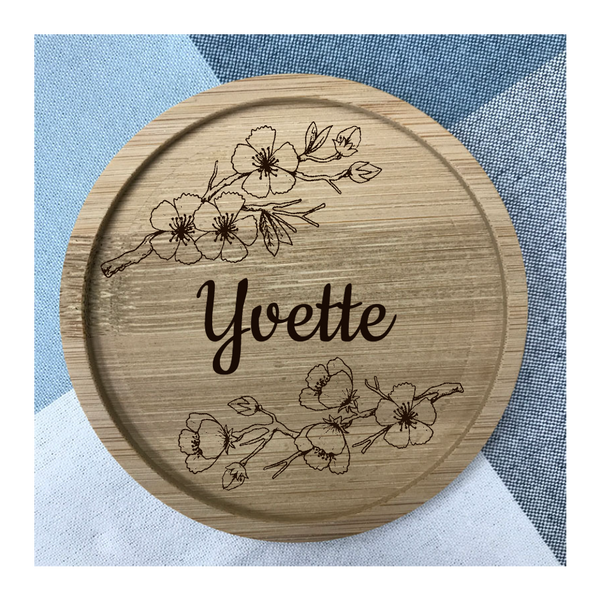 Custom Bamboo Coaster Printing 16