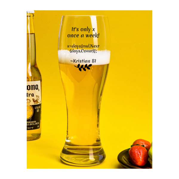 Custom Beer Glass Mug Printing 01