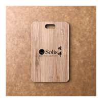 Custom Bamboo Luggage Tag 13