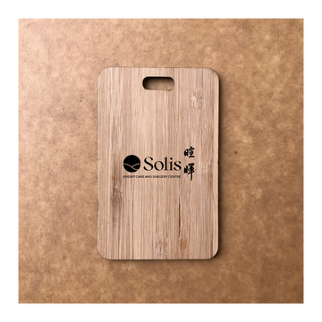 Custom Bamboo Luggage Tag 13