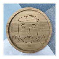 Custom Bamboo Coaster Printing 16