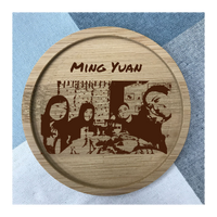 Custom Bamboo Coaster Printing 16