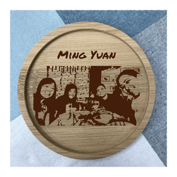Custom Bamboo Coaster Printing 16