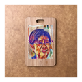 Custom Bamboo Luggage Tag 13