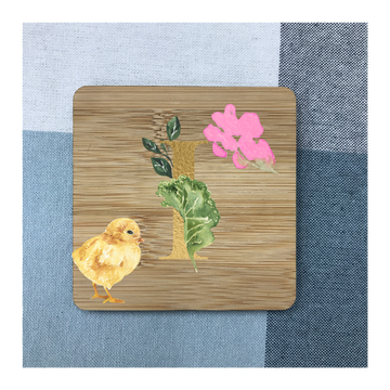 Custom Bamboo Coaster Printing 08
