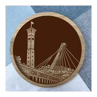 Custom Bamboo Coaster Printing 16
