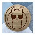 Custom Bamboo Coaster Printing 16