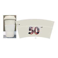 Bamboo fiber cup 02a(420 ml, Color Print)