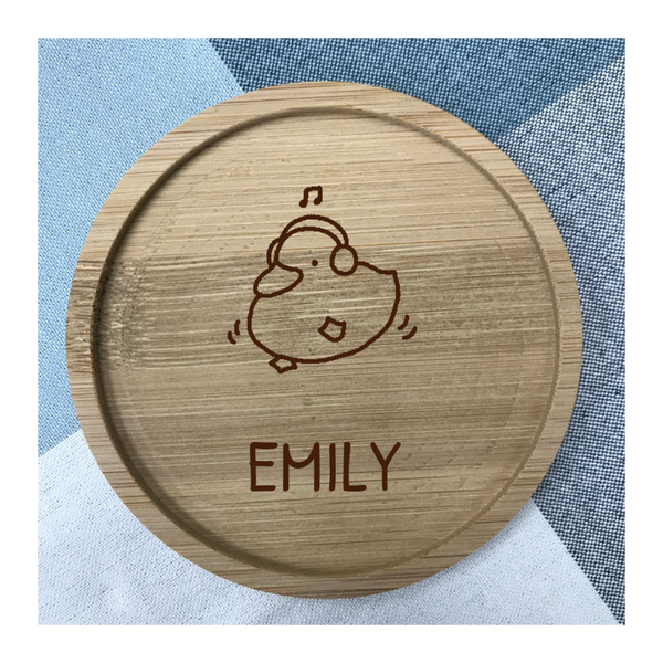 Custom Bamboo Coaster Printing 16